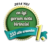 2014 yılı en iyi yorum notu sahibi villa ödülü