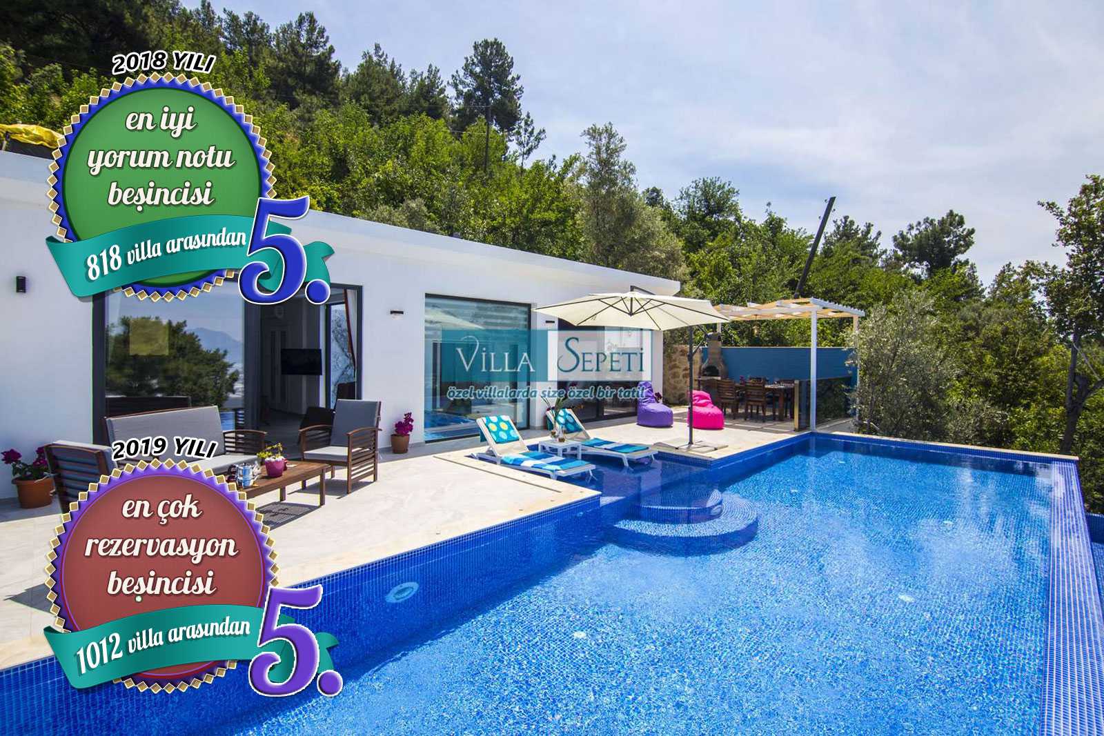 Villa Sanat- En çok rezervasyon alan beşinci villa ödülü sahibi